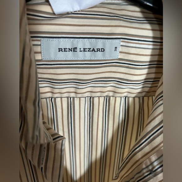 René Lézard shirt designer size 38 - Picture 6 of 6